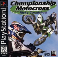 Championship Motocross PAL Playstation PAL box art